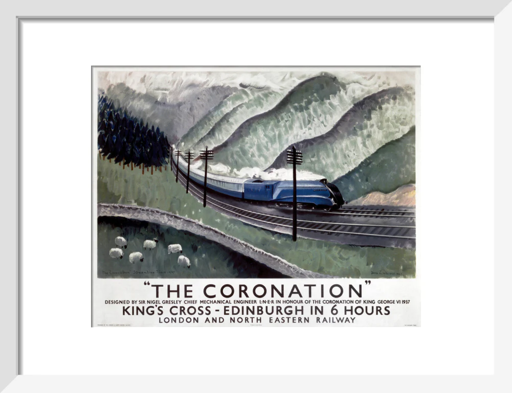 'The Coronation', LNER poster, 1937. - Image 9