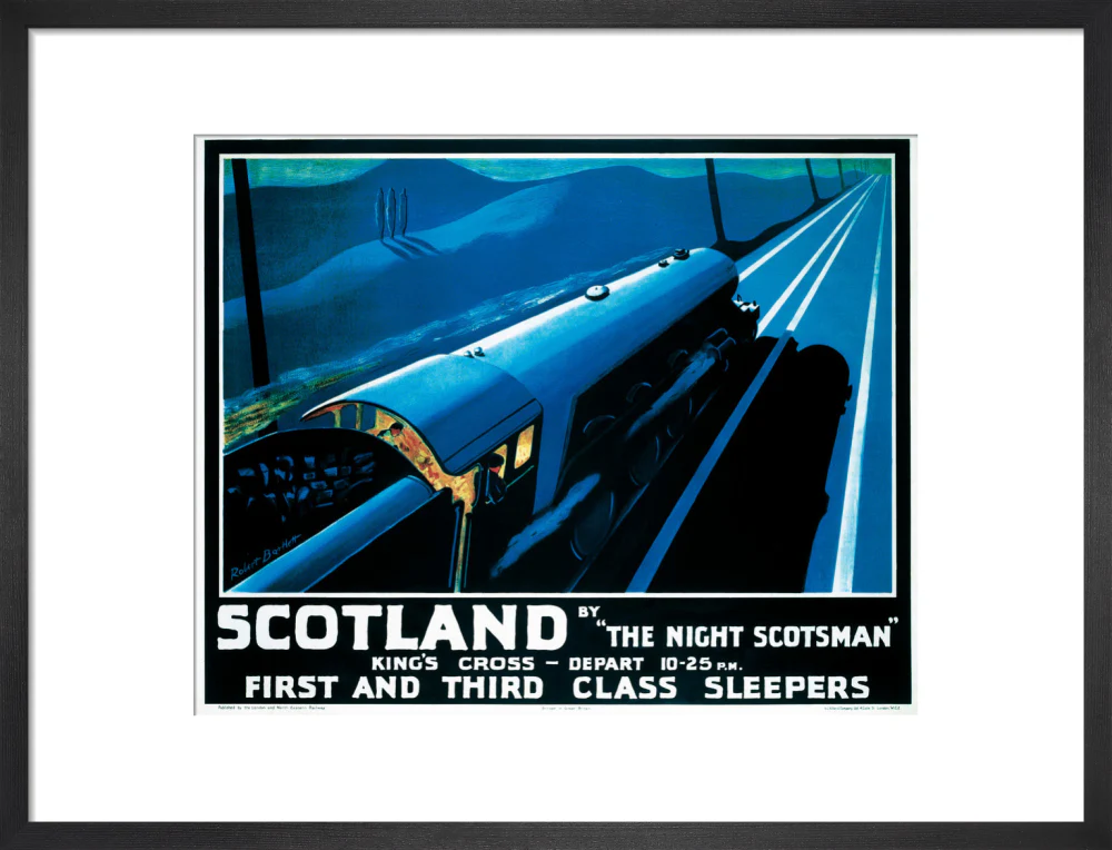 'Scotland by the Night Scotsman', LNER poster, 1932. - Image 46