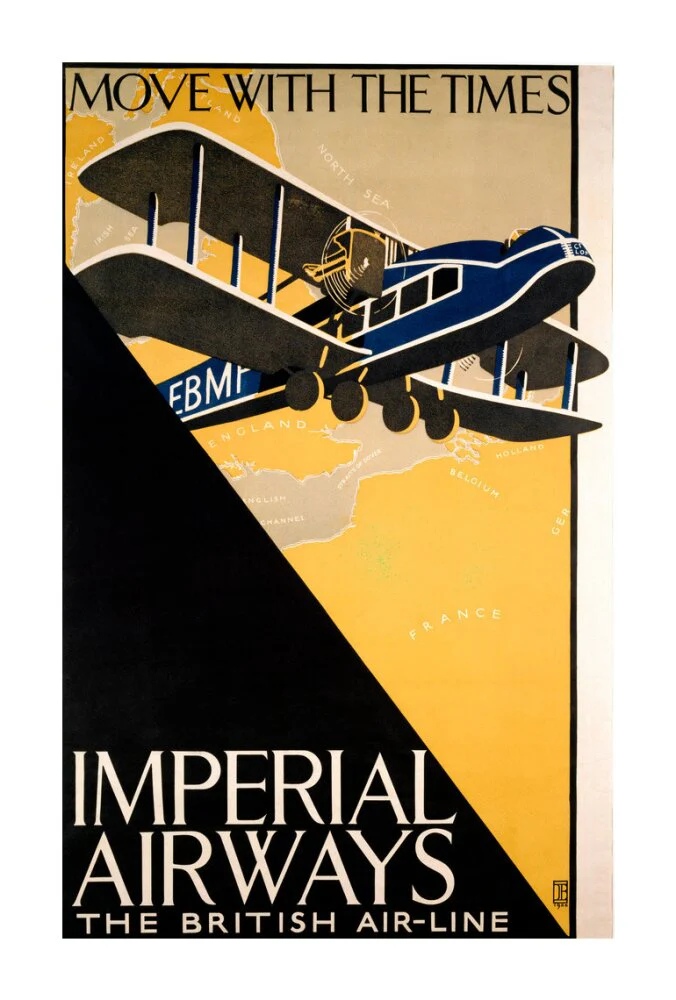 Imperial Airways travel poster, 1926. - Image 30