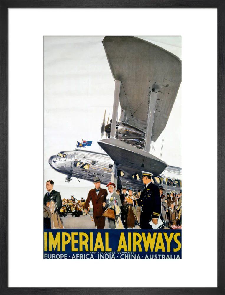Imperial Airways poster, 1936. - Image 13