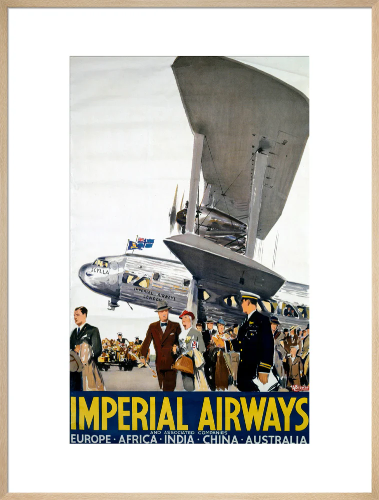 Imperial Airways poster, 1936. - Image 26