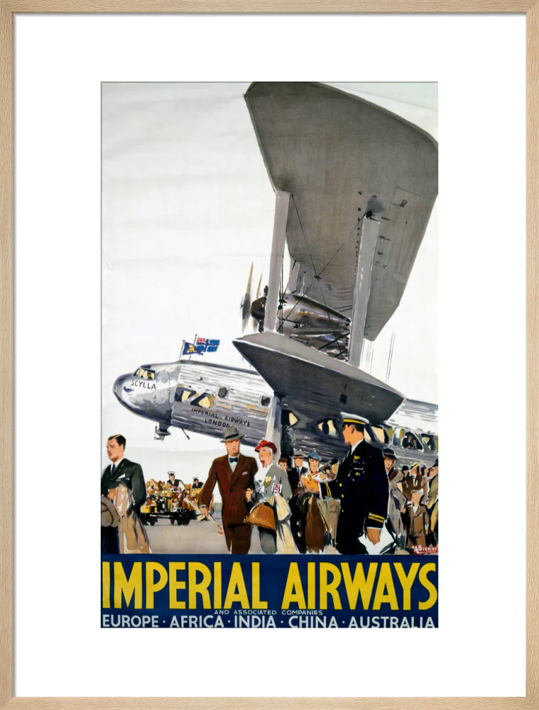 Imperial Airways poster, 1936. - Image 54