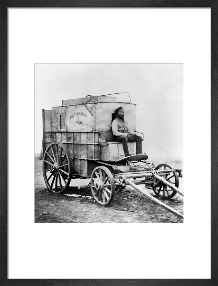 Photographic van, 1855. - Image 13