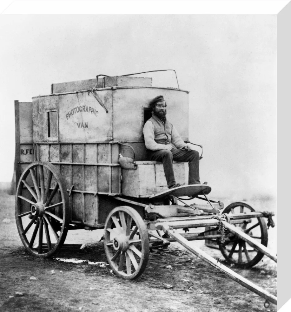 Photographic van, 1855. - Image 65