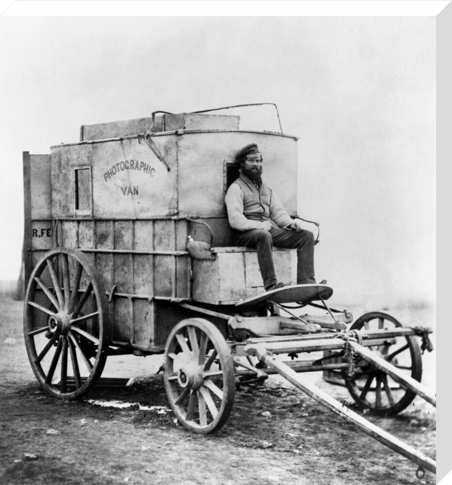Photographic van, 1855. - Image 66