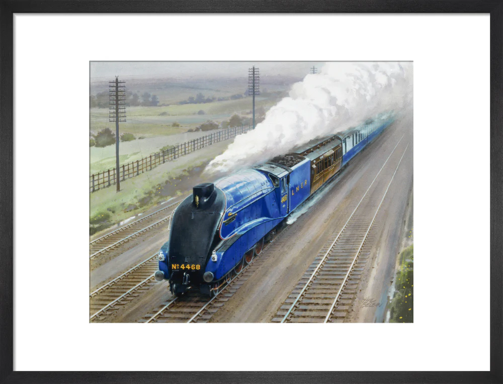 'The Record Breaking Run of Mallard', 1938. - Image 13