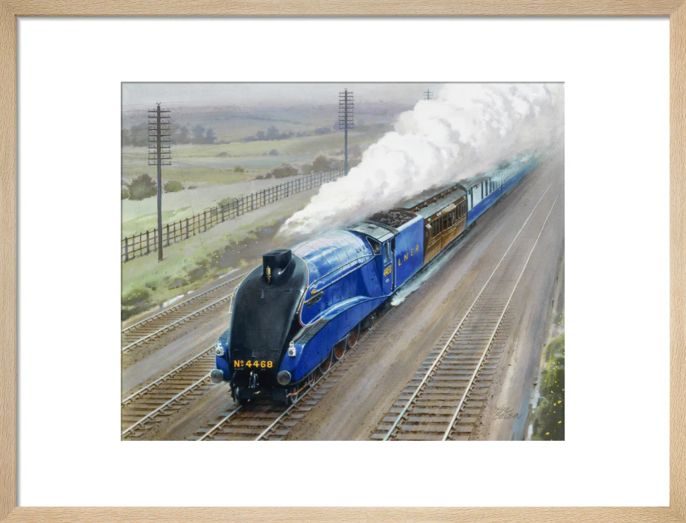 'The Record Breaking Run of Mallard', 1938. - Image 16