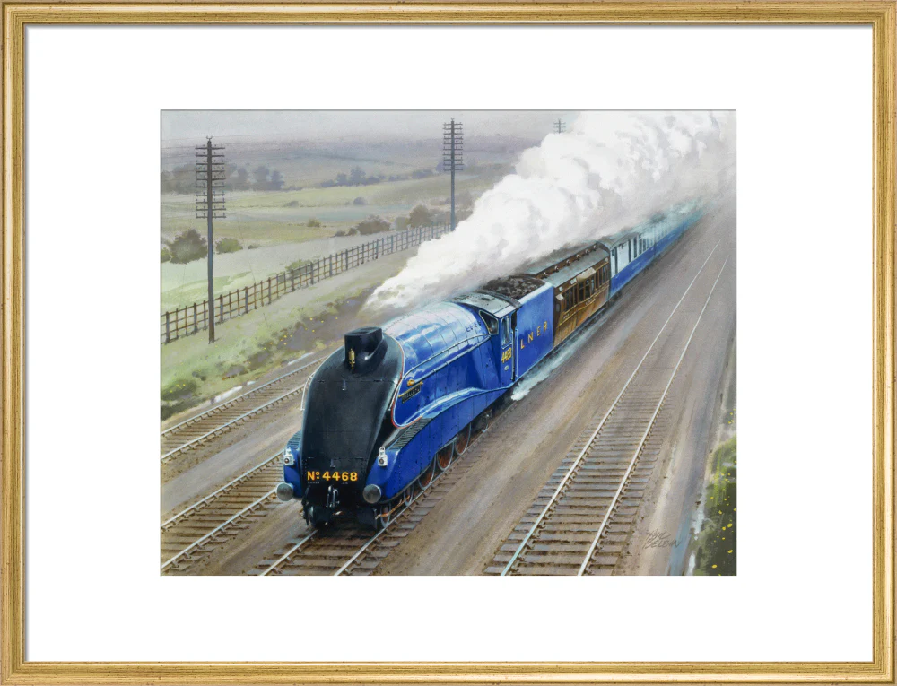 'The Record Breaking Run of Mallard', 1938. - Image 20