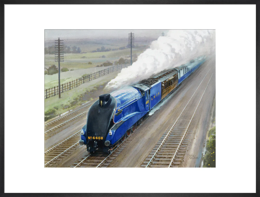 'The Record Breaking Run of Mallard', 1938. - Image 23