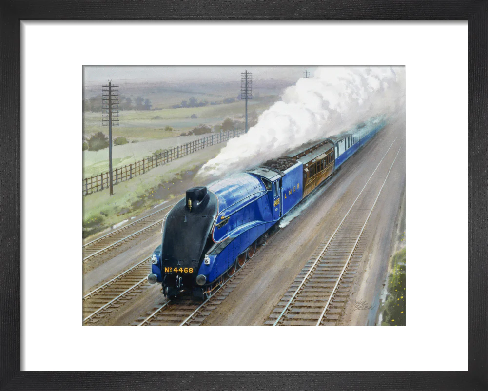 'The Record Breaking Run of Mallard', 1938. - Image 3