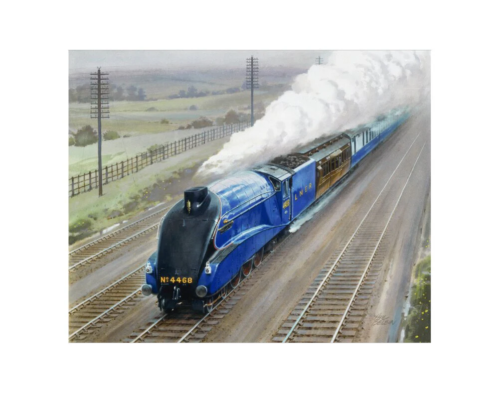 'The Record Breaking Run of Mallard', 1938. - Image 35