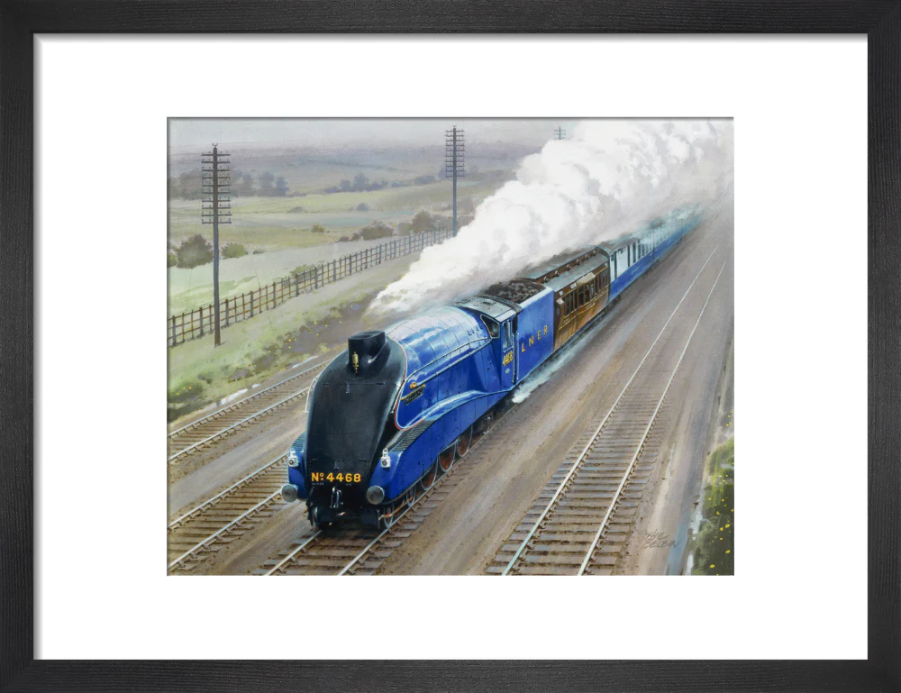 'The Record Breaking Run of Mallard', 1938. - Image 41