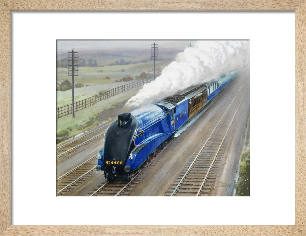 'The Record Breaking Run of Mallard', 1938. - Image 44