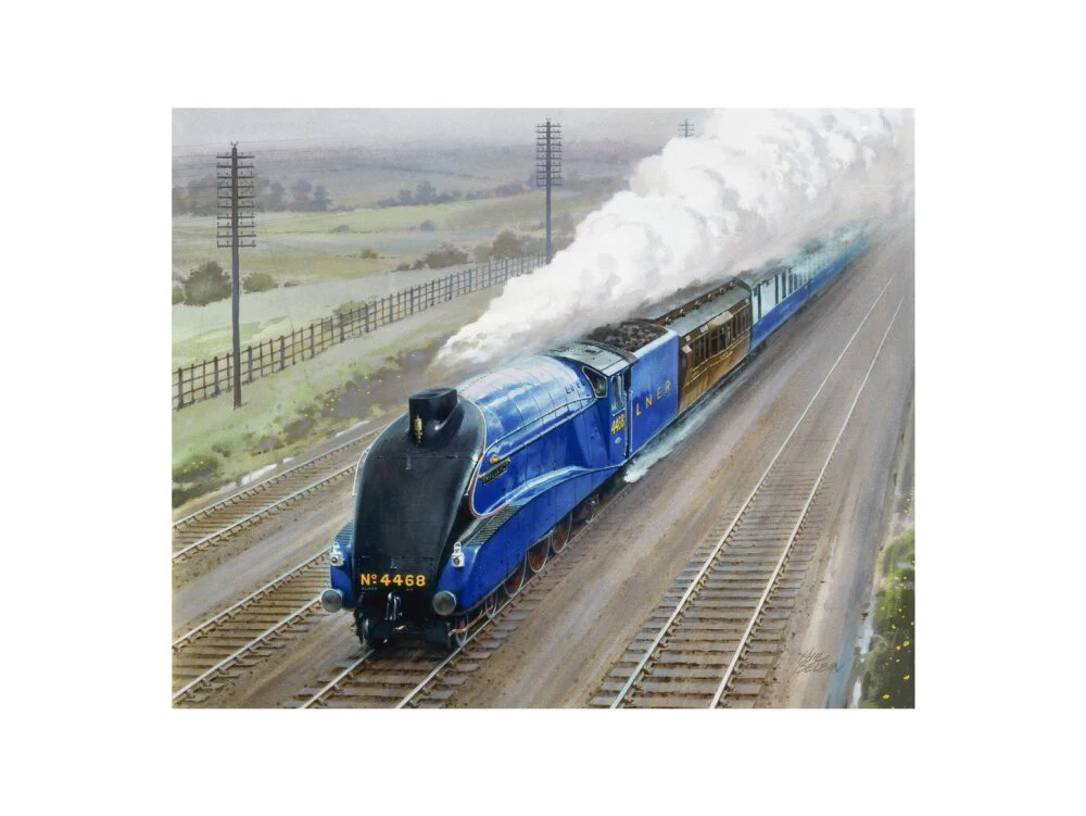 'The Record Breaking Run of Mallard', 1938. - Image 45