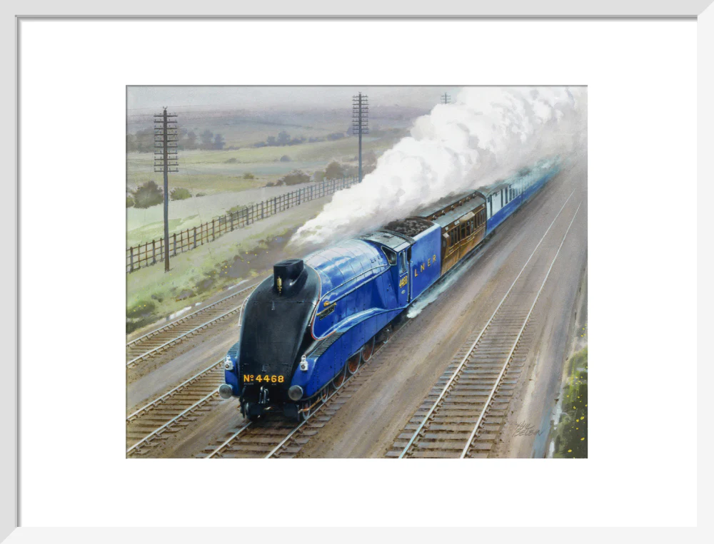 'The Record Breaking Run of Mallard', 1938. - Image 47