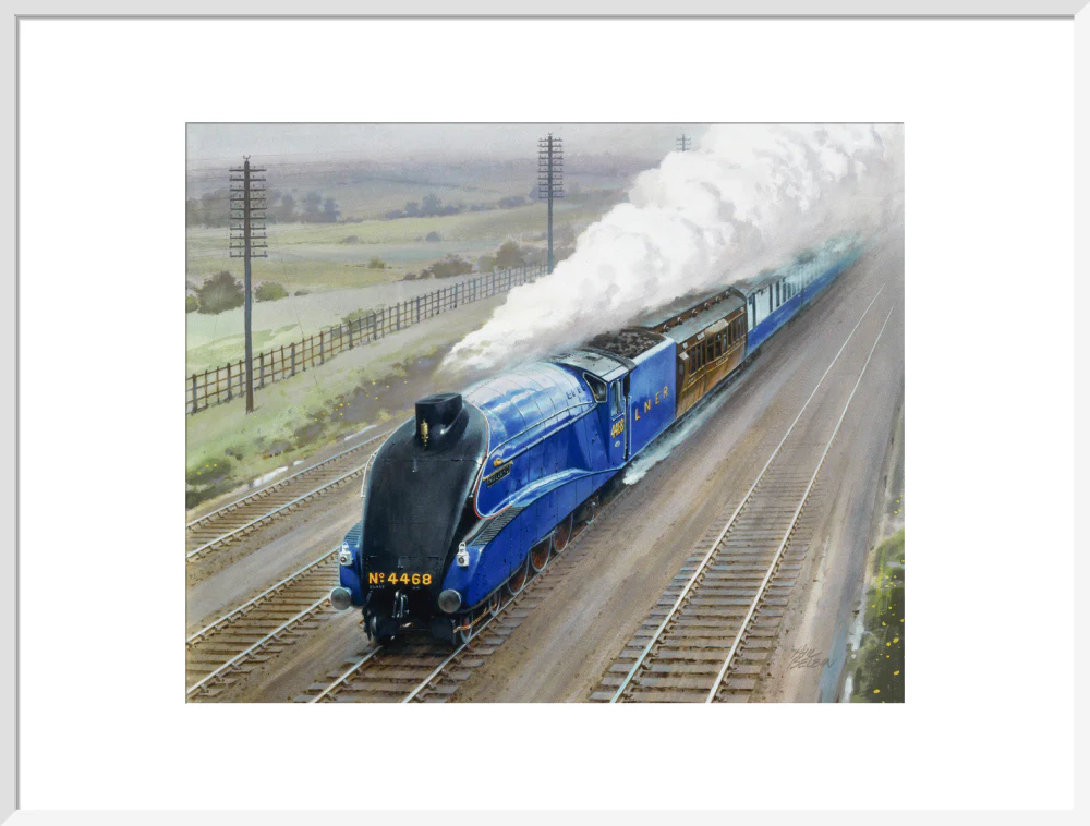 'The Record Breaking Run of Mallard', 1938. - Image 57
