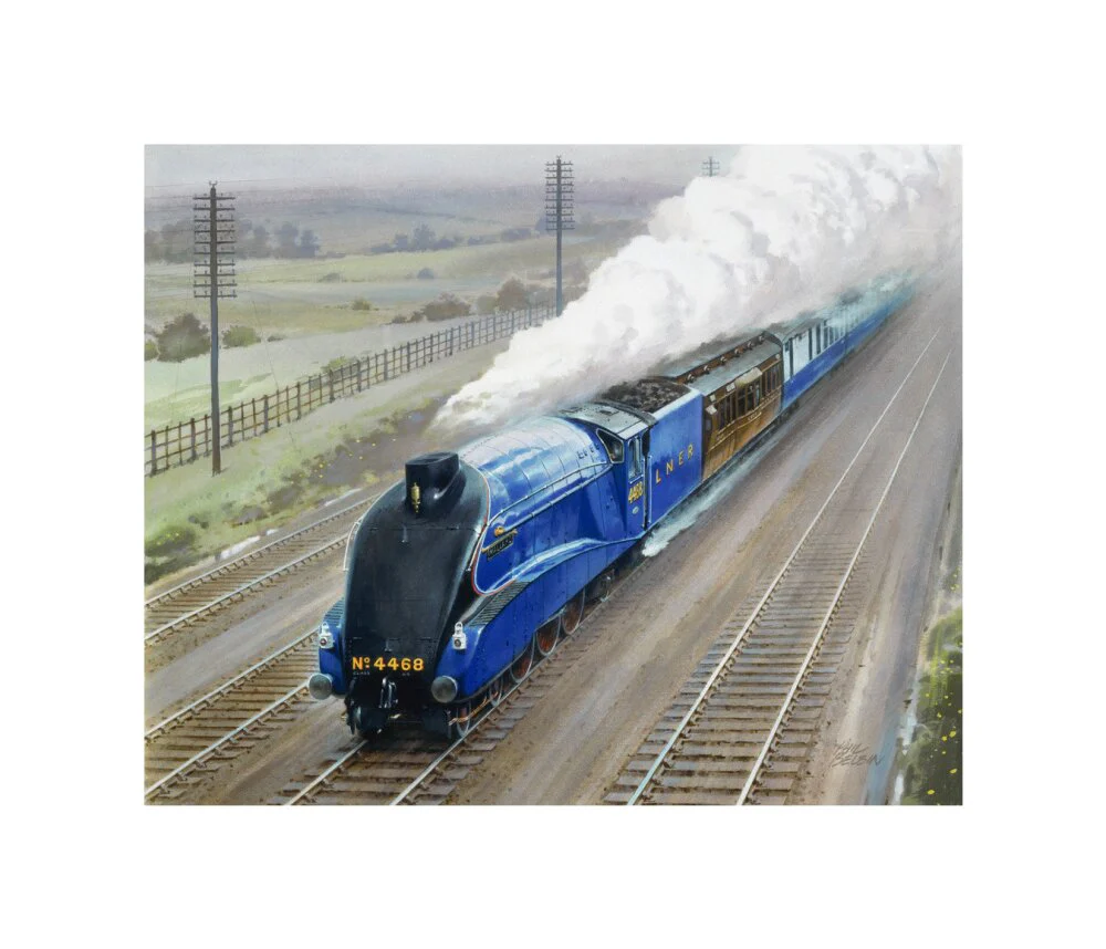 'The Record Breaking Run of Mallard', 1938. - Image 60