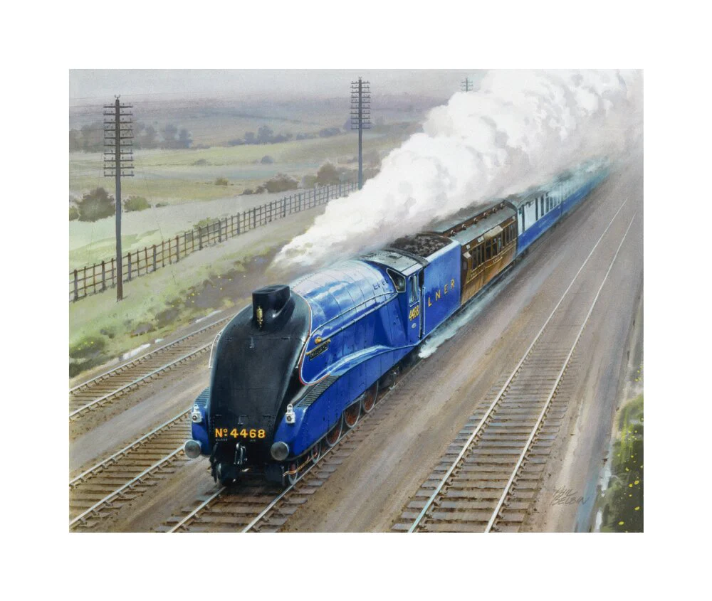 'The Record Breaking Run of Mallard', 1938. - Image 61