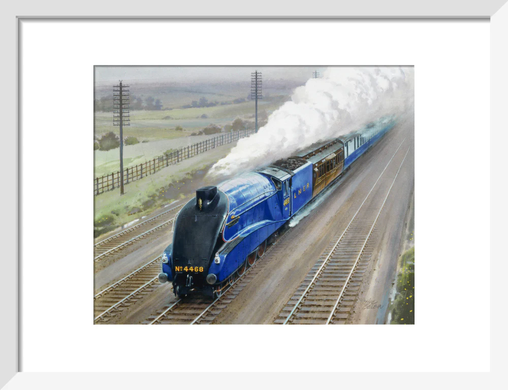 'The Record Breaking Run of Mallard', 1938. - Image 9