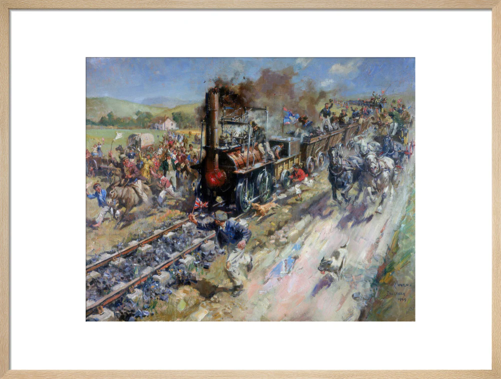 'The Opening of the Stockton & Darlington Railway', 1825. - Image 21
