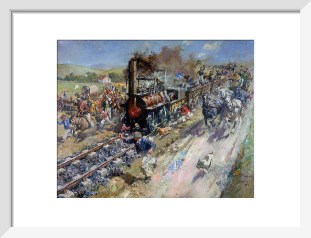 'The Opening of the Stockton & Darlington Railway', 1825. - Image 42
