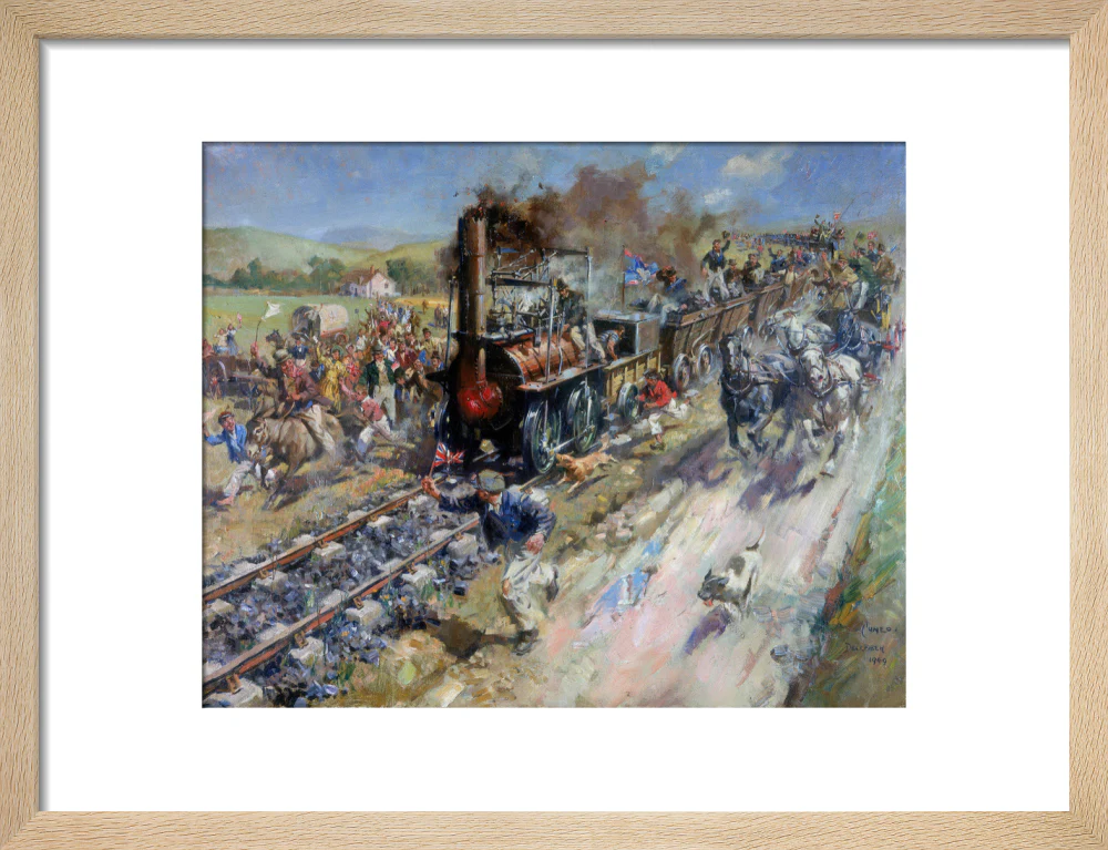 'The Opening of the Stockton & Darlington Railway', 1825. - Image 44