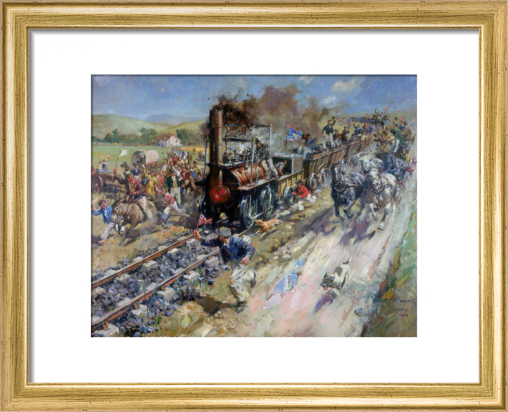 'The Opening of the Stockton & Darlington Railway', 1825. - Image 5
