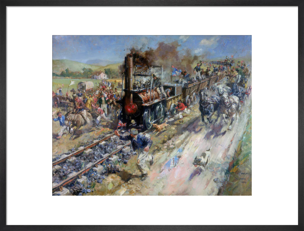 'The Opening of the Stockton & Darlington Railway', 1825. - Image 51