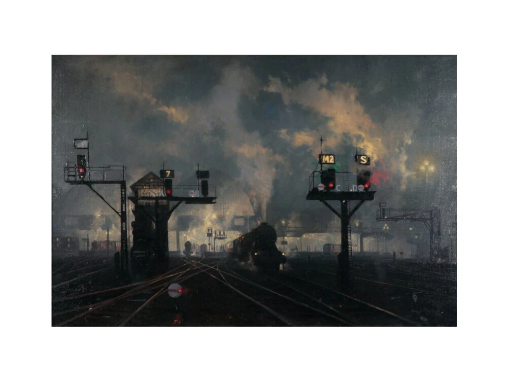 'Service by Night', artwork for BR poster, - Image 12