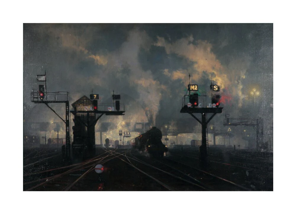 'Service by Night', artwork for BR poster, - Image 29