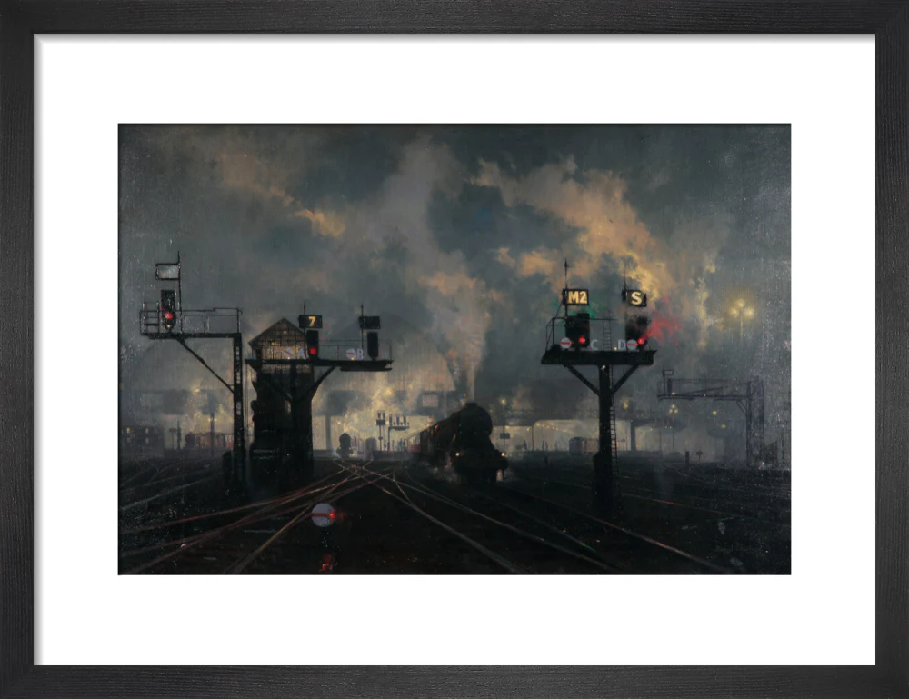 'Service by Night', artwork for BR poster, - Image 41