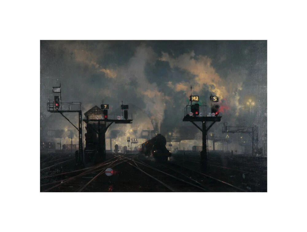 'Service by Night', artwork for BR poster, - Image 60
