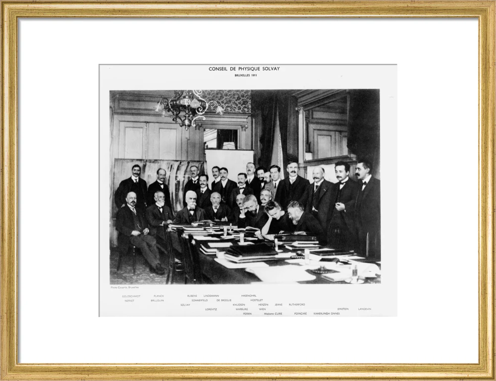 Solvay Conference, Brussels, 1911. - Image 15