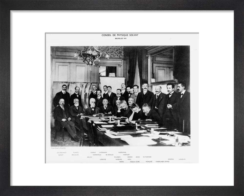 Solvay Conference, Brussels, 1911. - Image 36