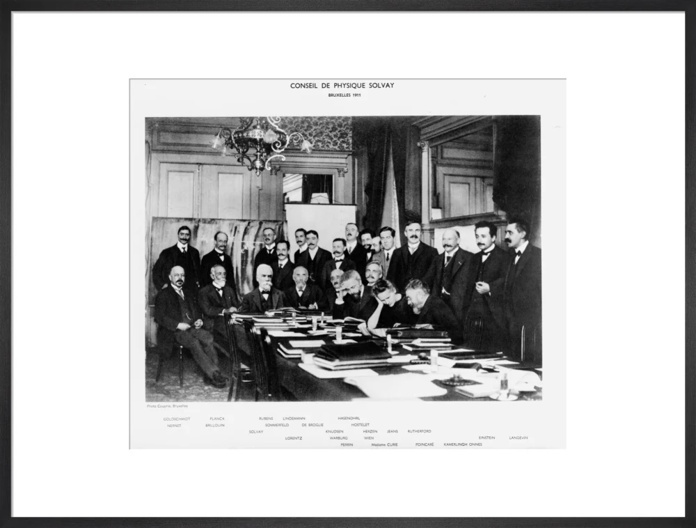 Solvay Conference, Brussels, 1911. - Image 56
