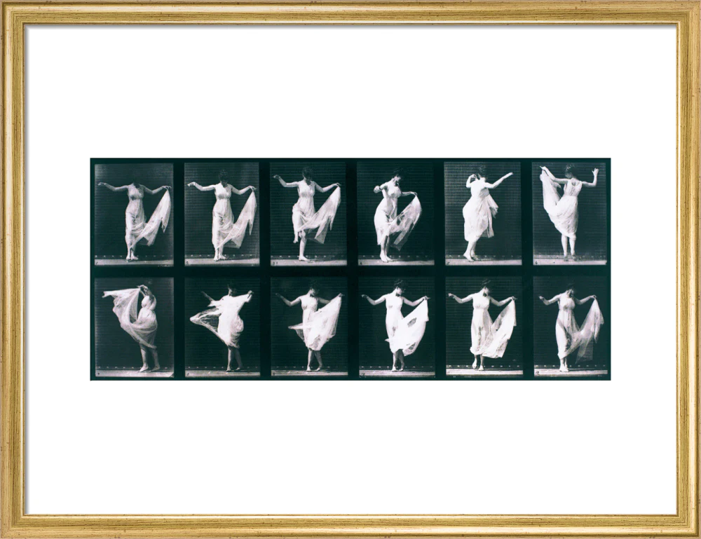 Draped woman dancing, c 1872-1885 - Image 15