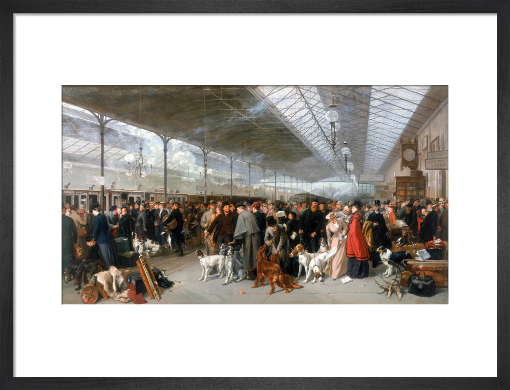 'Perth Station, Coming South', 1895. - Image 13
