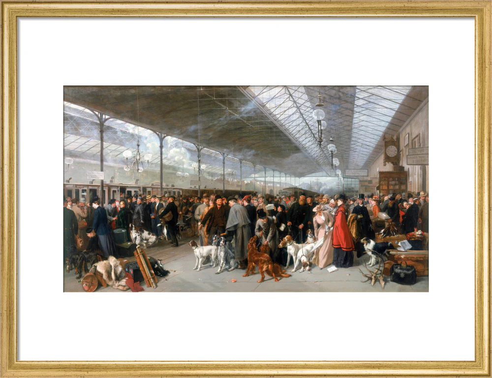 'Perth Station, Coming South', 1895. - Image 15