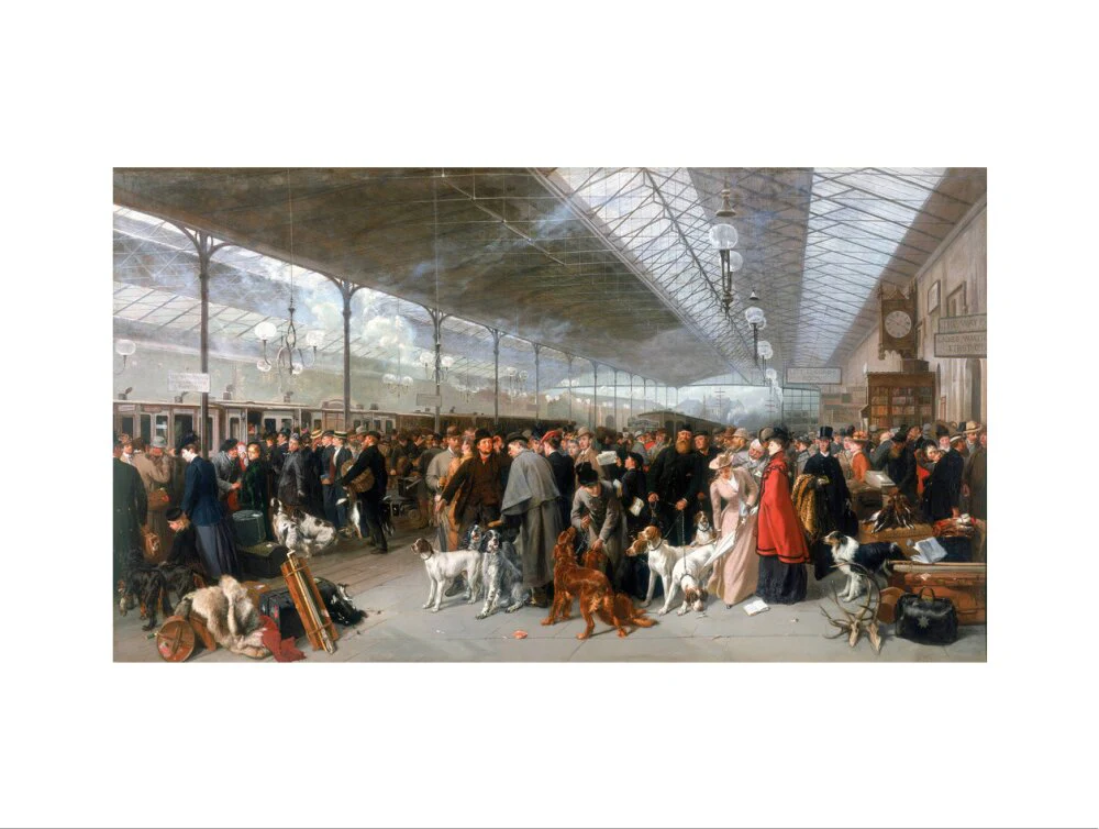 'Perth Station, Coming South', 1895. - Image 17