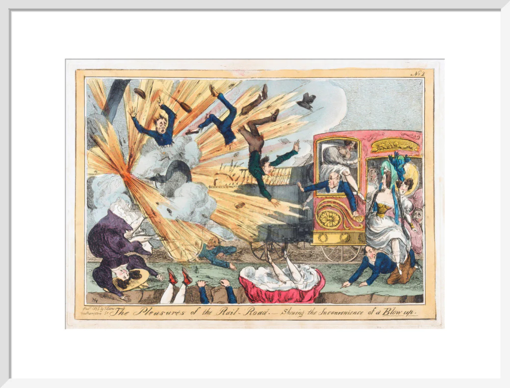'The Pleasures of the Rail-Road', 1831. - Image 19
