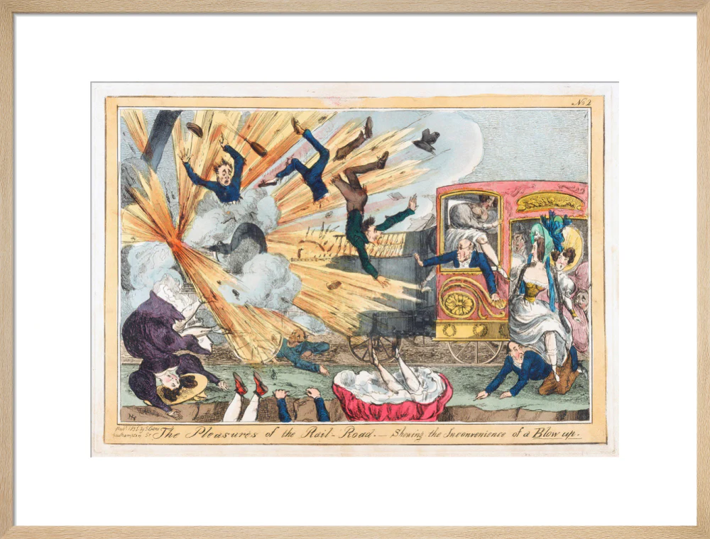 'The Pleasures of the Rail-Road', 1831. - Image 21