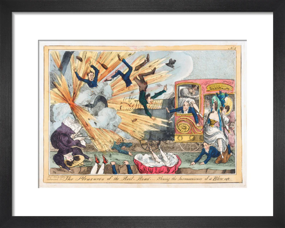 'The Pleasures of the Rail-Road', 1831. - Image 3