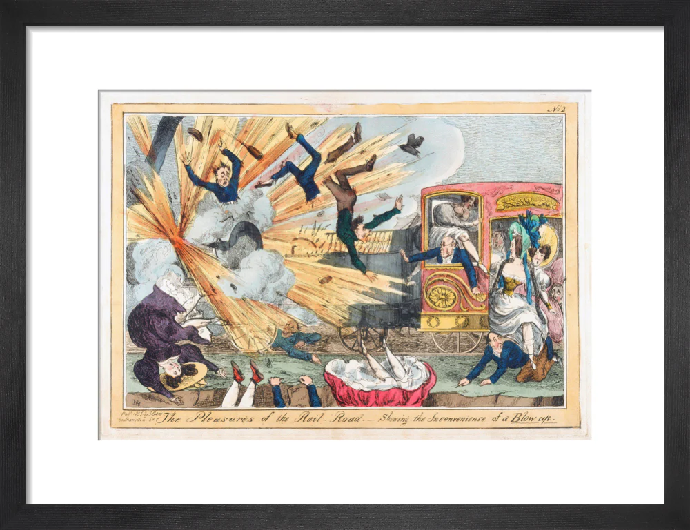 'The Pleasures of the Rail-Road', 1831. - Image 41