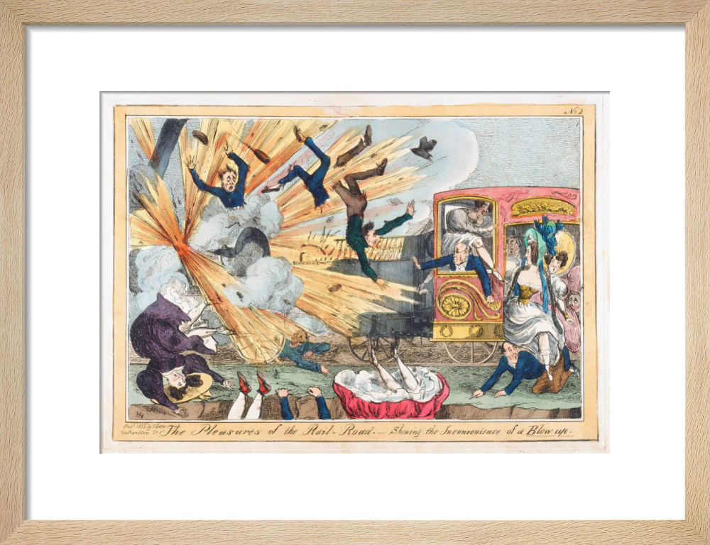 'The Pleasures of the Rail-Road', 1831. - Image 44