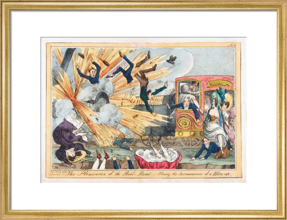 'The Pleasures of the Rail-Road', 1831. - Image 48