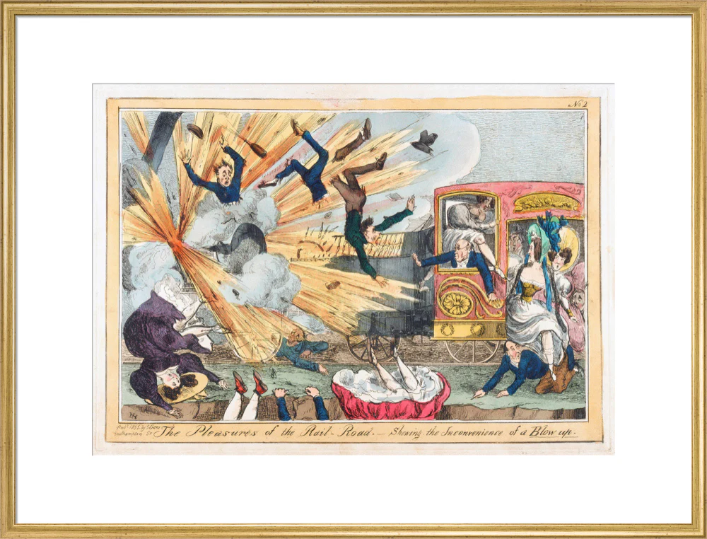 'The Pleasures of the Rail-Road', 1831. - Image 58