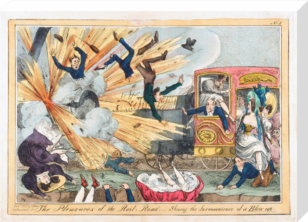 'The Pleasures of the Rail-Road', 1831. - Image 66