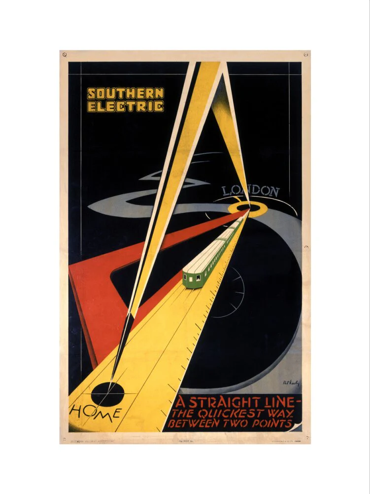 'The Quickest Way Between Two Points', SR poster, 1931. - Image 12