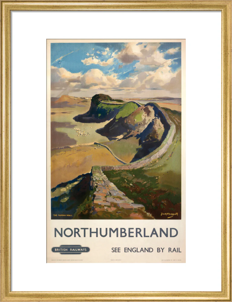 Hadrian's Wall, by Jack Merriott. 'Northumb - Image 15
