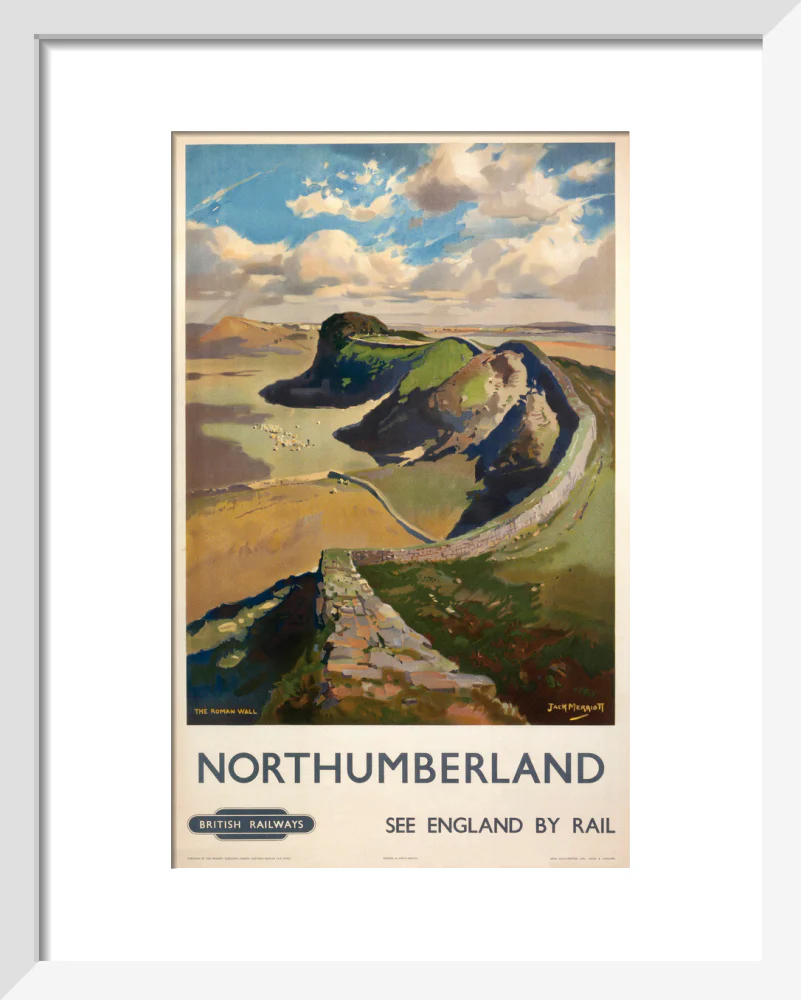 Hadrian's Wall, by Jack Merriott. 'Northumb - Image 4